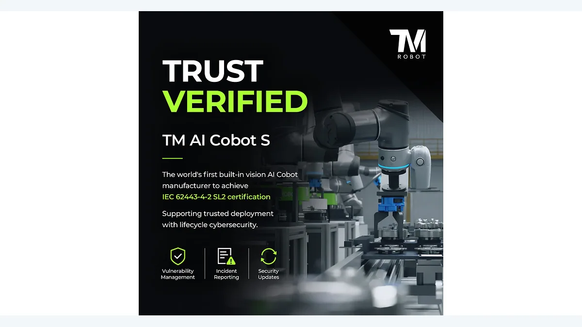 Techman Robot TM AI Cobot S Series 官方发布图片