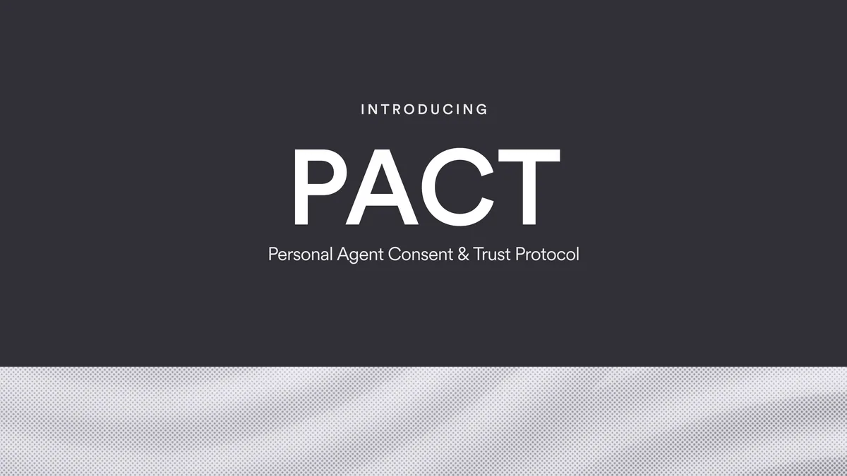 Decagon PACT 个人 Agent 授权协议官方主视觉