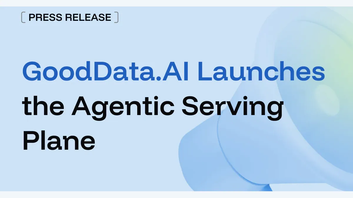 GoodData.AI Agentic Serving Plane 官方发布主视觉