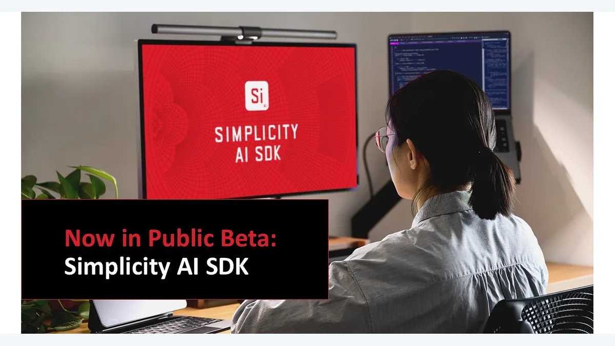 Silicon Labs Simplicity AI SDK 官方发布图