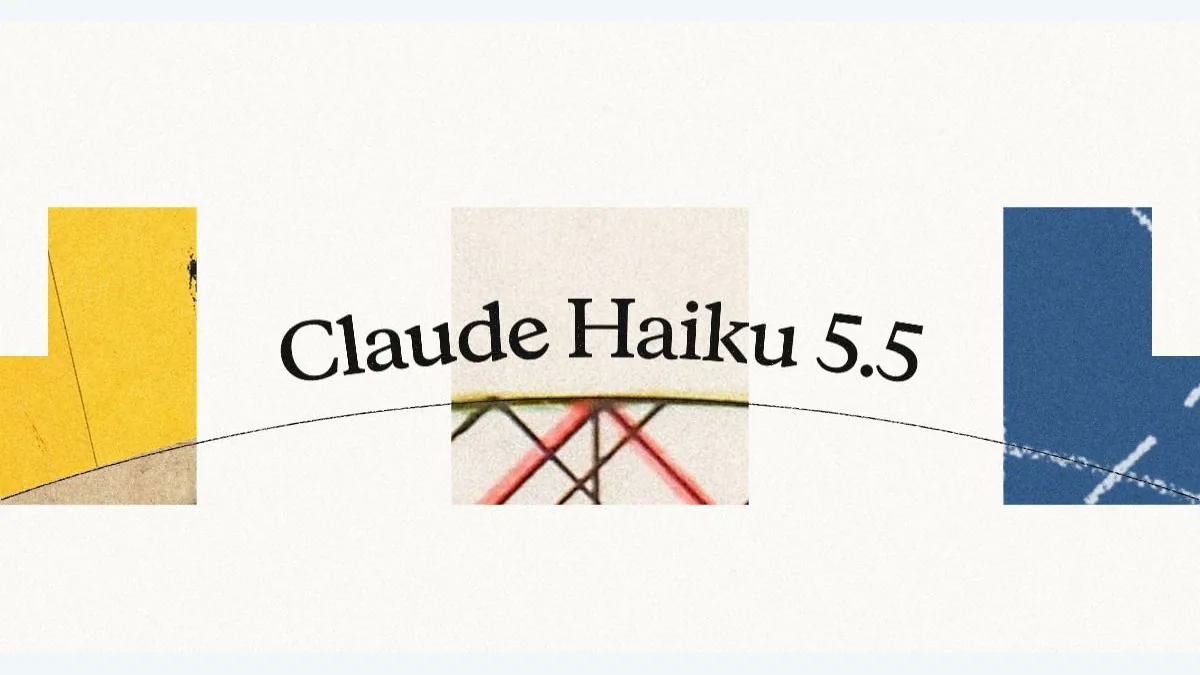 Anthropic Claude Haiku 5.5 官方发布主视觉